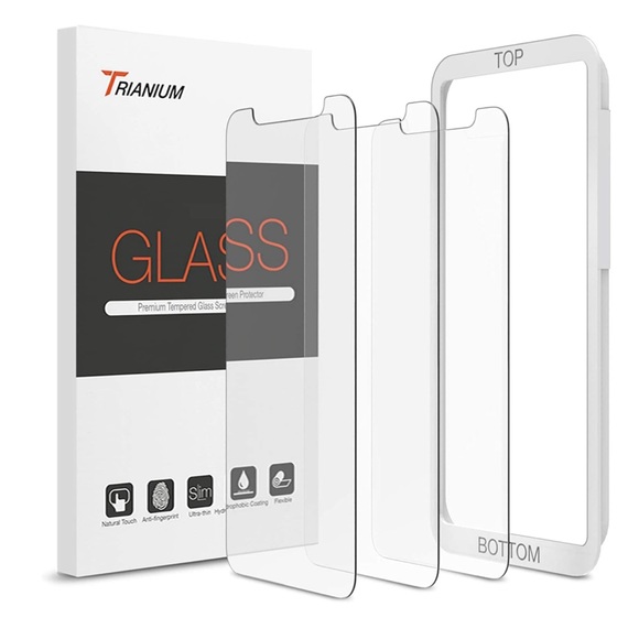 Trianium Tempered Glass Screen Protector for iPhone XR/iPhone 11 (6.1" Display) - Picture 1 of 6
